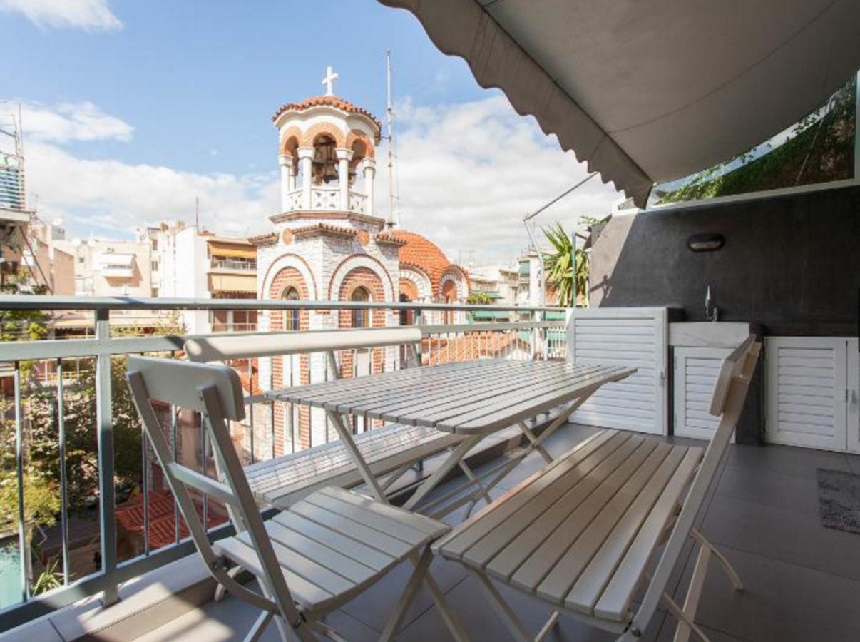Acropolis Charming Apartment With Large Balcony - Dm17 Atenas Exterior foto